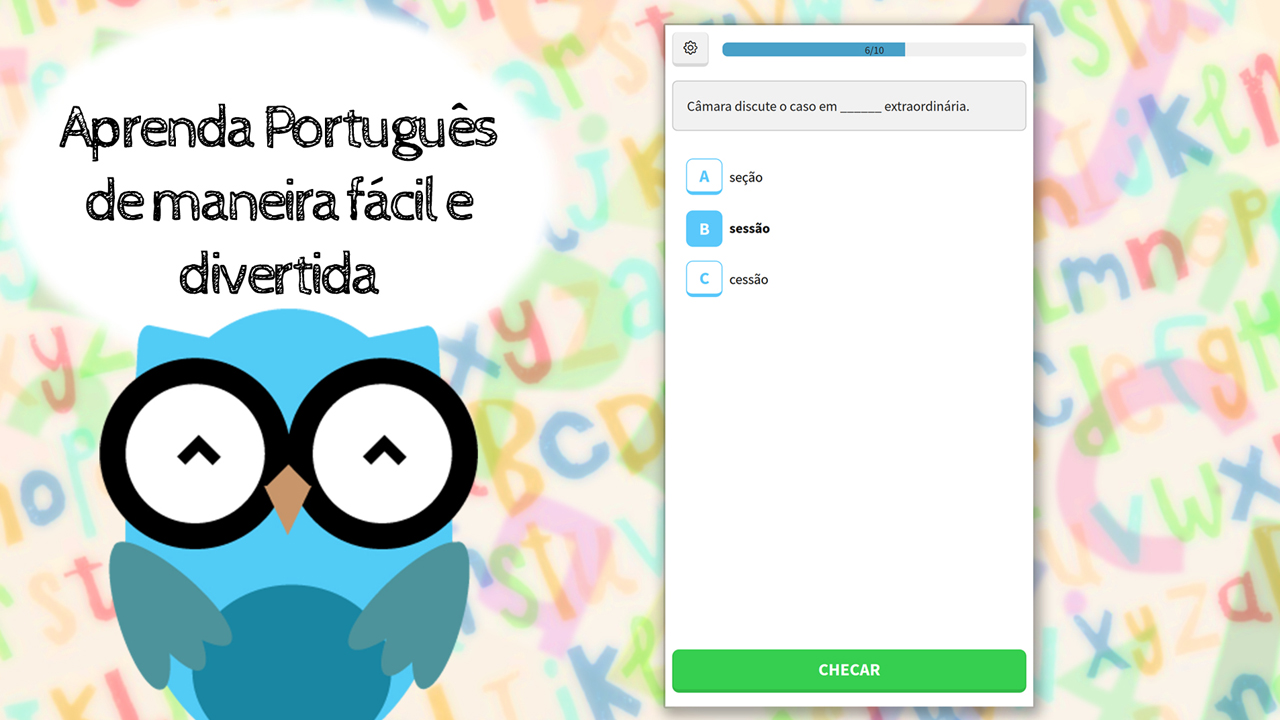 Aprenda português de maneira fácil